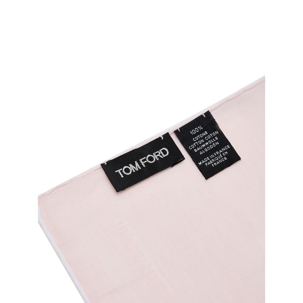 Tom Ford Pink Cotton Pocket Square | Regal Royce