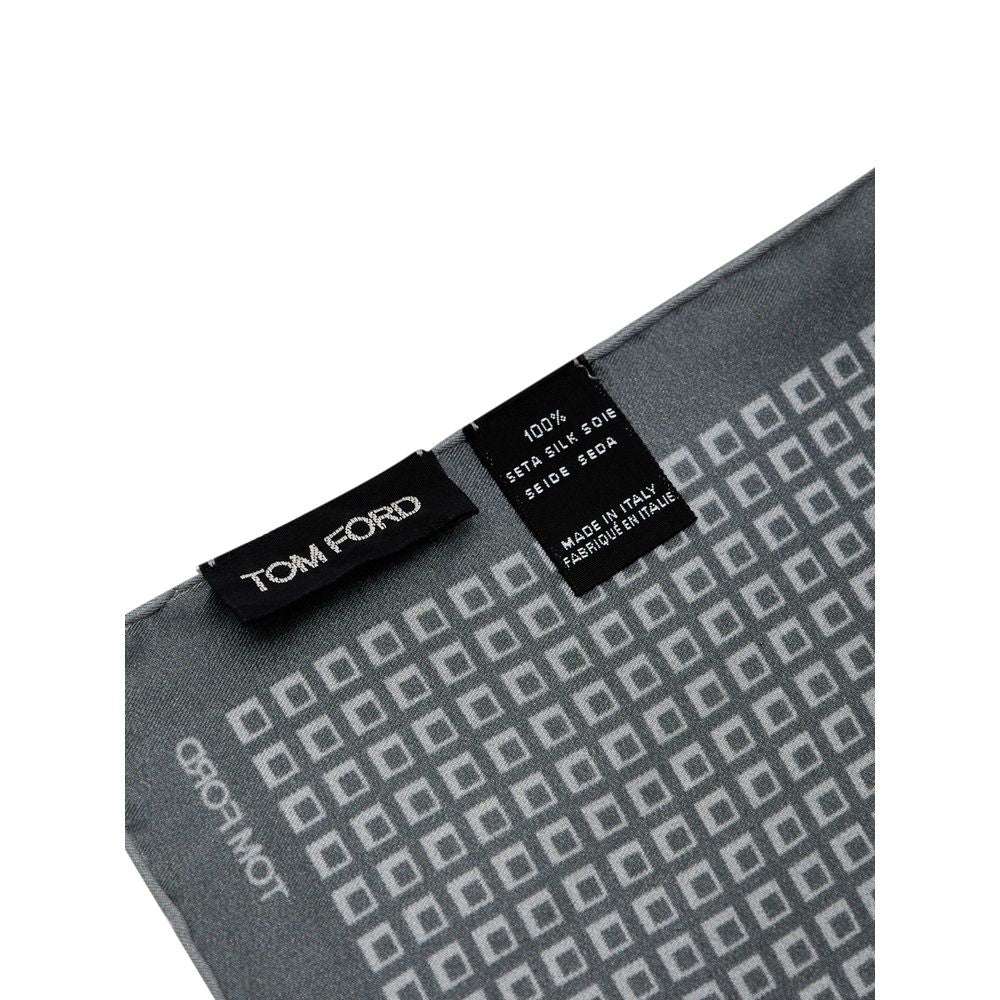 Tom Ford Green Silk Pocket Square | Regal Royce