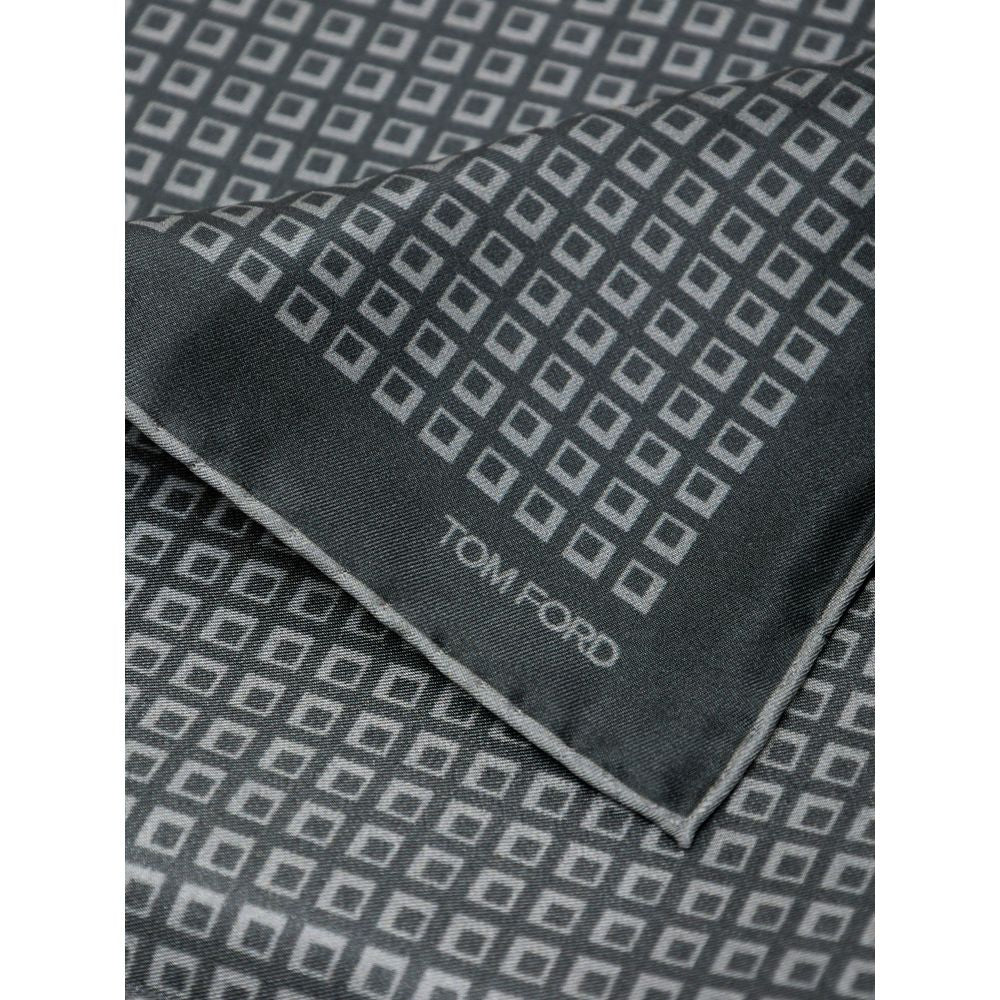 Tom Ford Green Silk Clutch Bag