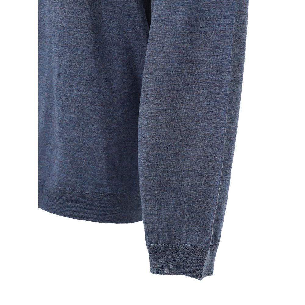 Dolce & Gabbana Blue Silk Sweatshirt | Regal Royce