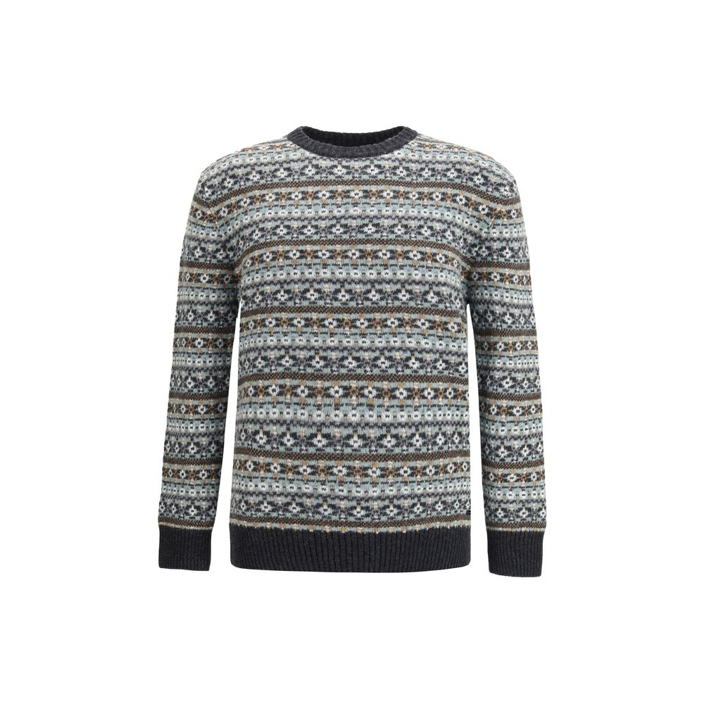 Brooksfield Multicolor Wool Sweatshirt | Regal Royce