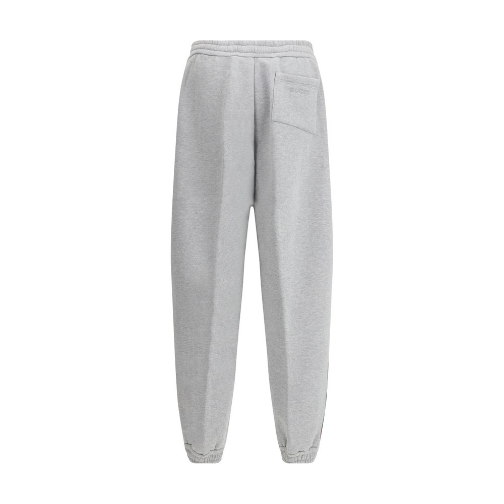 Gucci Gray Cotton Joggers (Workout Pants)