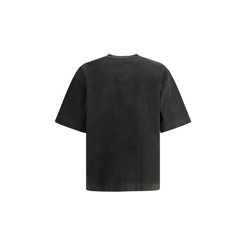 Maison Mihara Yasuhiro Black Cotton T-Shirt
