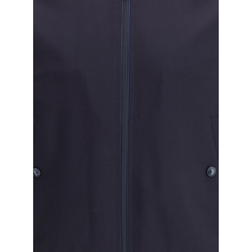 Thom Browne Blue Wool Bomber | Regal Royce