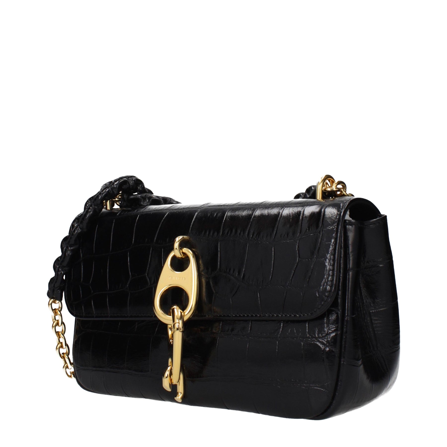 Tom Ford Black Leather Shoulder Bag | Regal Royce