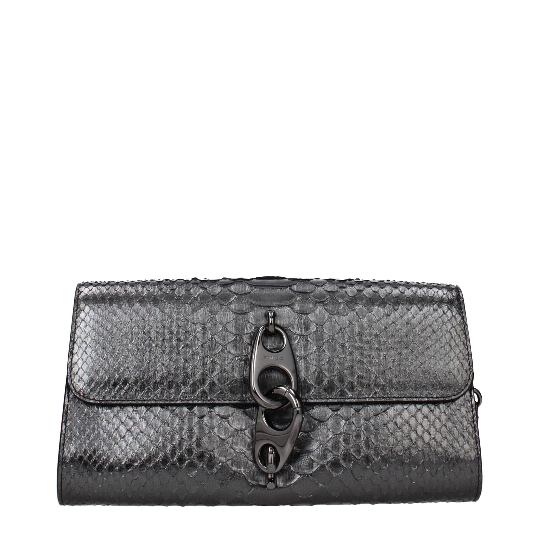 Tom Ford Gray Skin Clutch Bag | Regal Royce