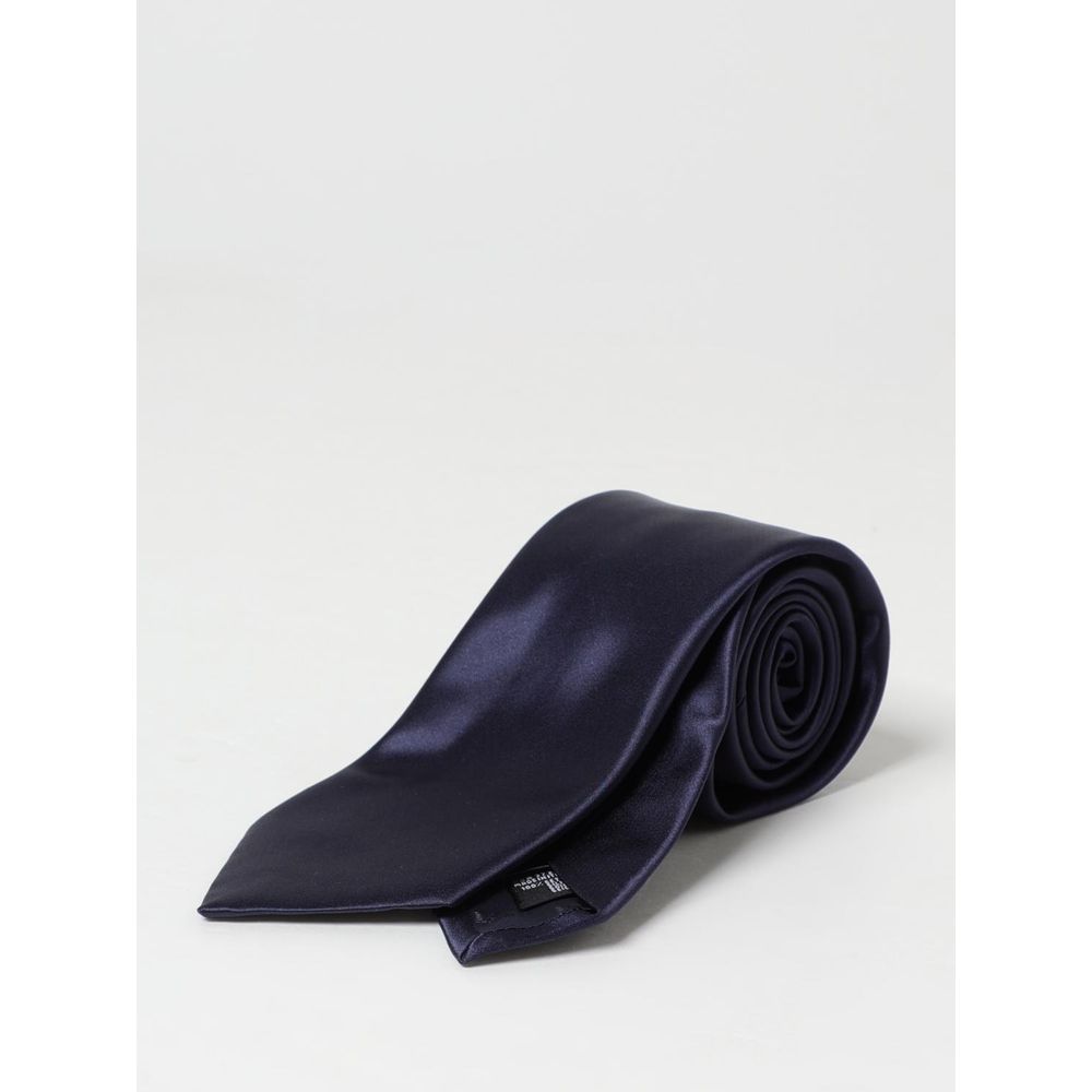 Emporio Armani Blue Silk Tie | Regal Royce