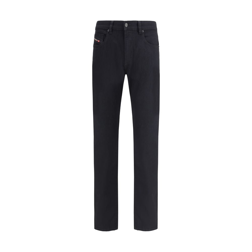 Diesel Black Cotton Slim Fit Jeans | Regal Royce