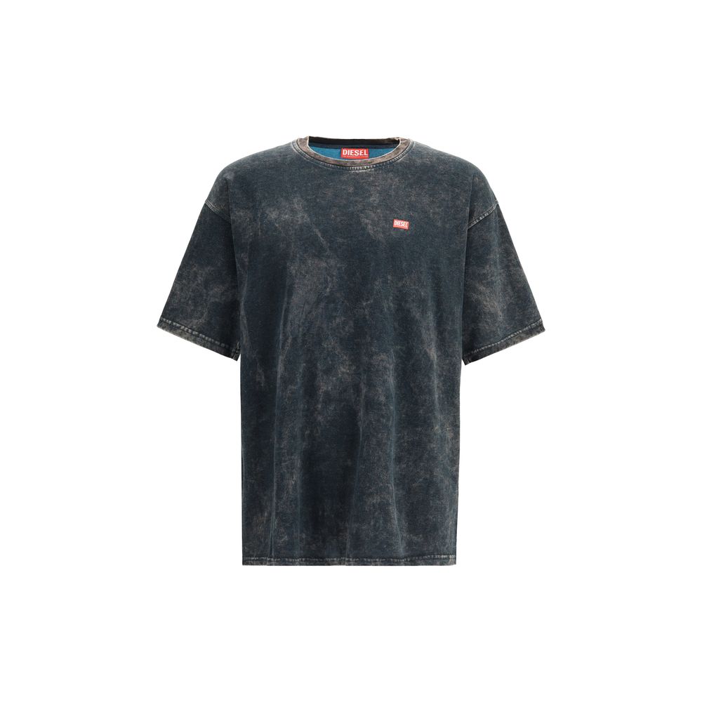 Diesel Black Cotton T-Shirt | Regal Royce