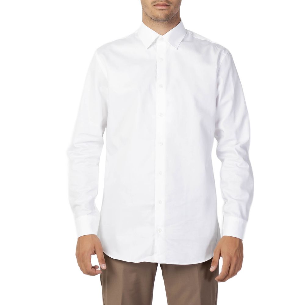Selected White Cotton Dress Shirt | Regal Royce