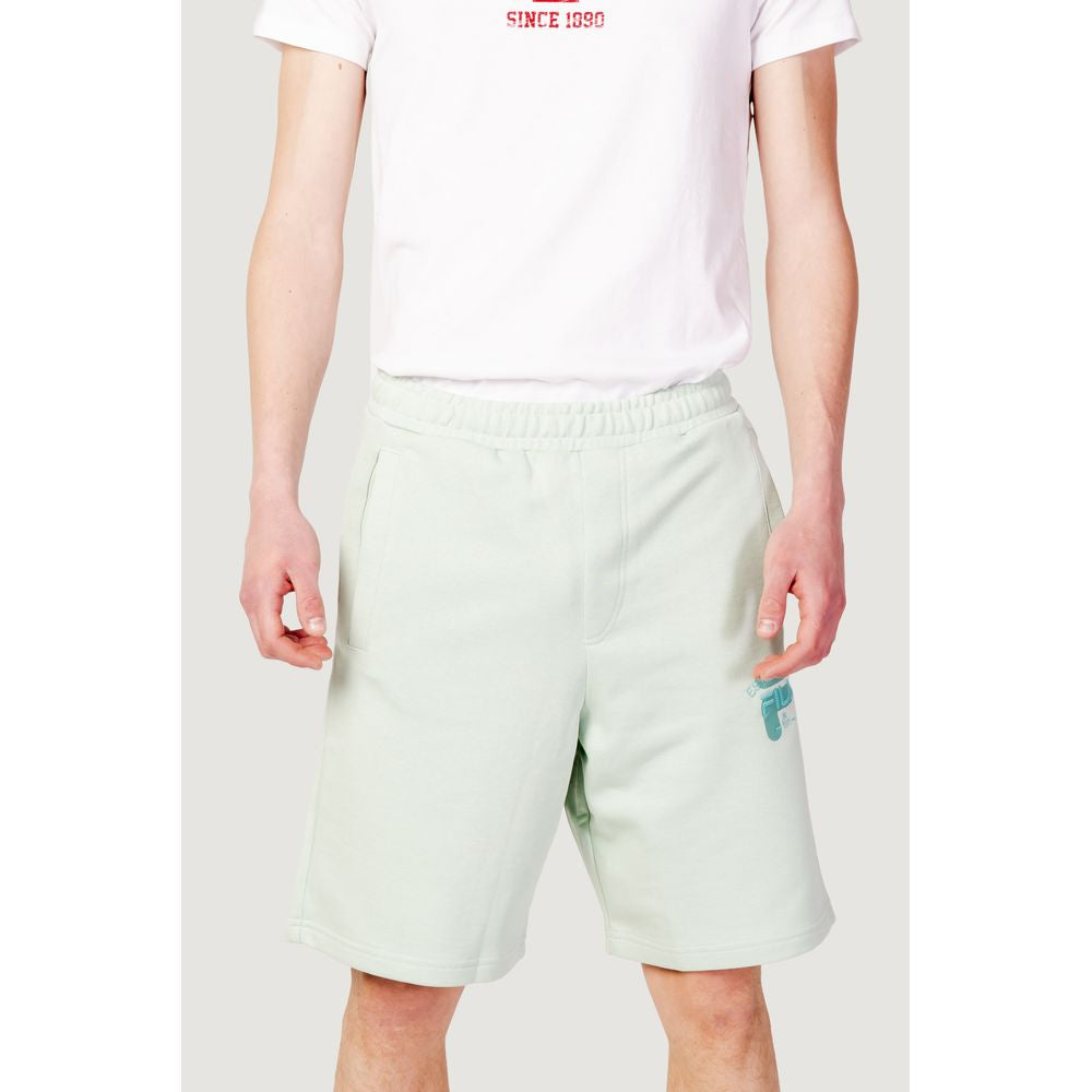 Fila Green Cotton Bermuda Shorts | Regal Royce