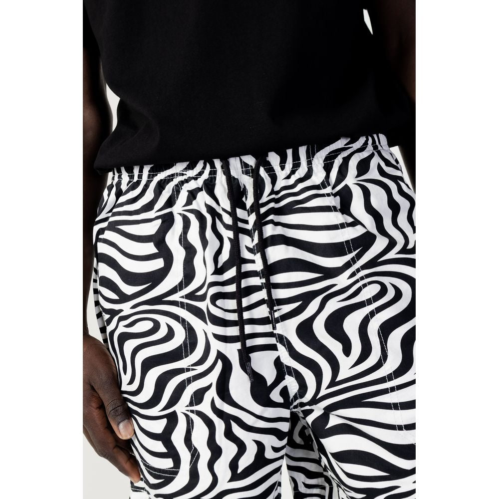 Dickies Black And White Recycled Polyester Bermuda Shorts | Regal Royce