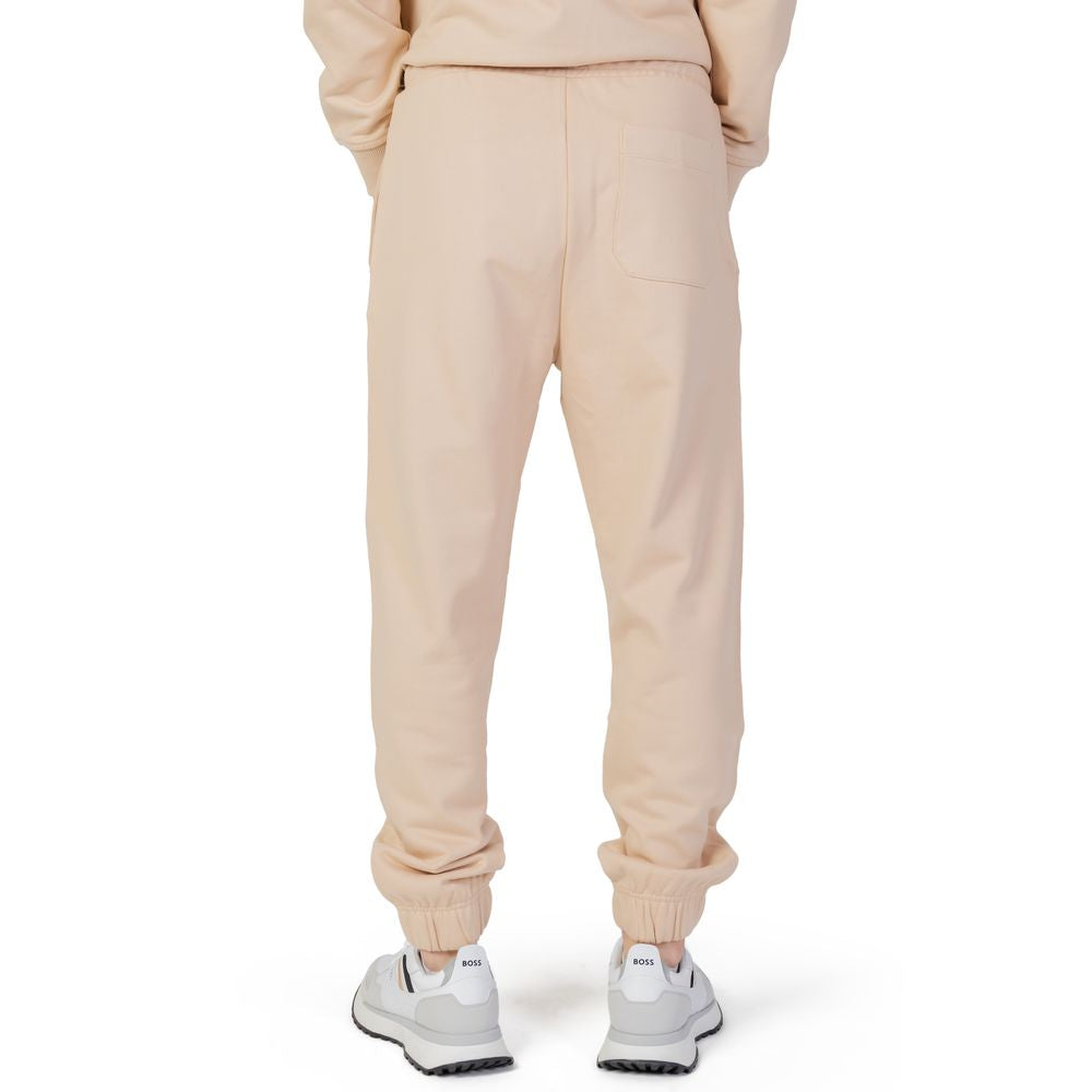 Hugo Boss Beige Cotton Joggers (Workout Pants)