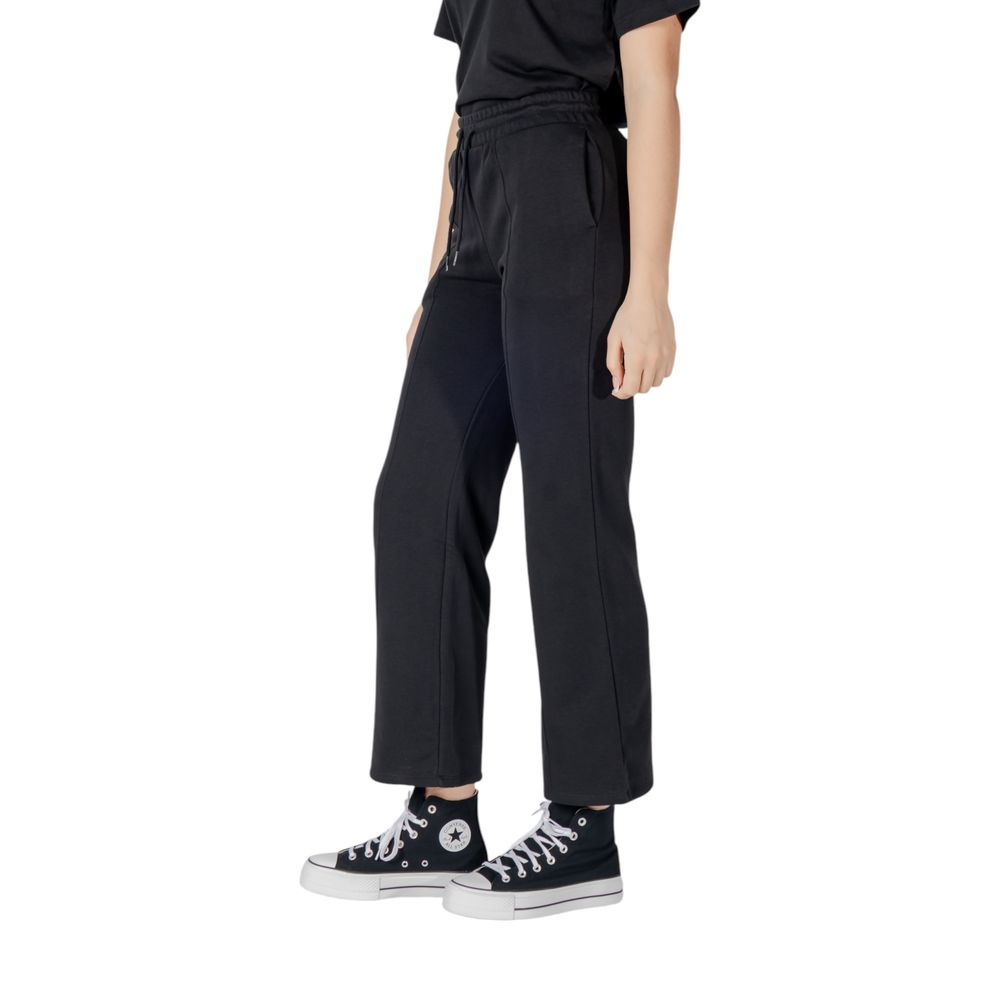 Converse Black Cotton Joggers (Workout Pants) | Regal Royce