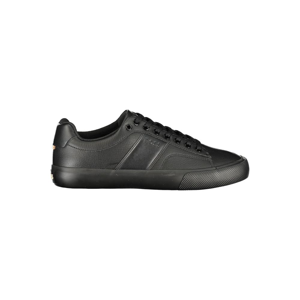 Hugo Boss Black Polyurethane Men Sneaker | Regal Royce