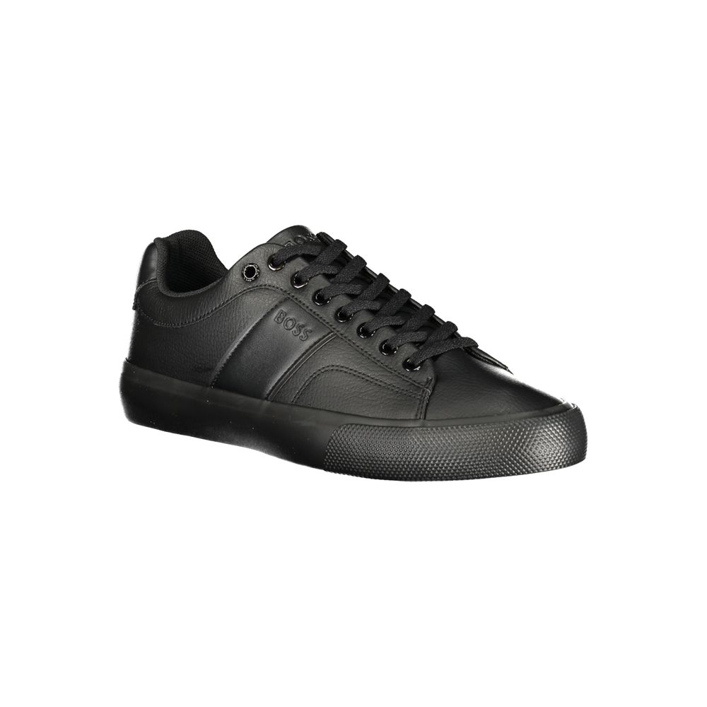 Hugo Boss Black Polyurethane Men Sneaker | Regal Royce