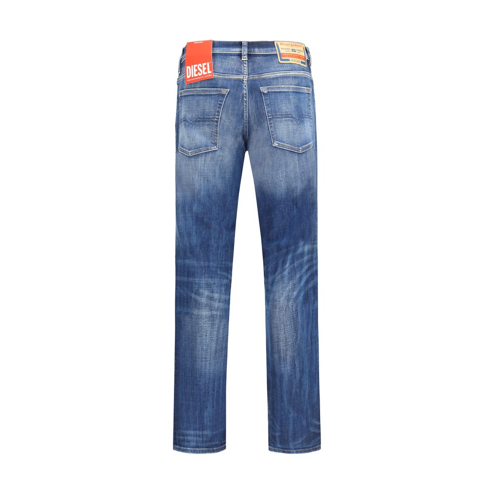 Diesel Blue Cotton Slim Fit Jeans | Regal Royce