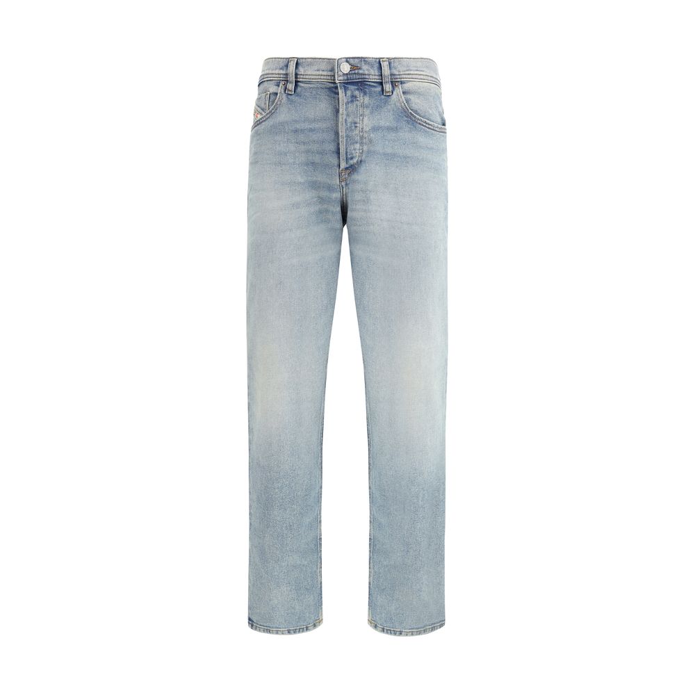 Diesel Blue Cotton Tapered Jeans | Regal Royce