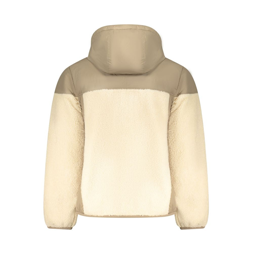 K-WAY Beige Polyamide Men Jacket