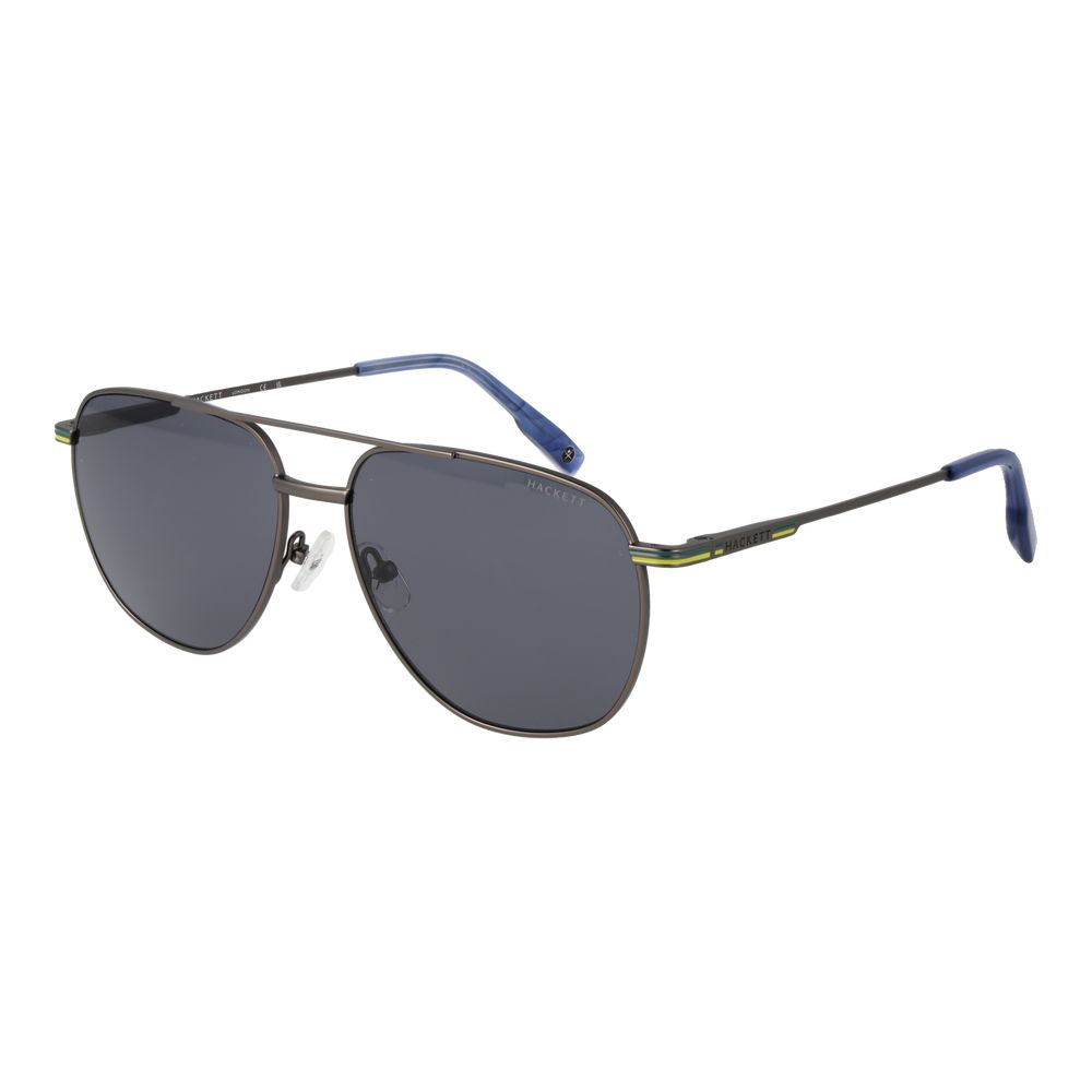 Hackett Gray Metal Sunglasses | Regal Royce