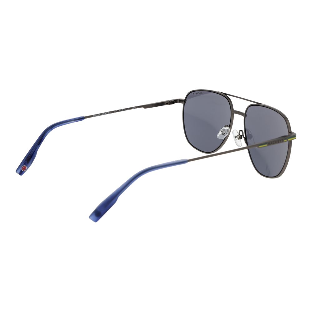 Hackett Gray Metal Sunglasses | Regal Royce
