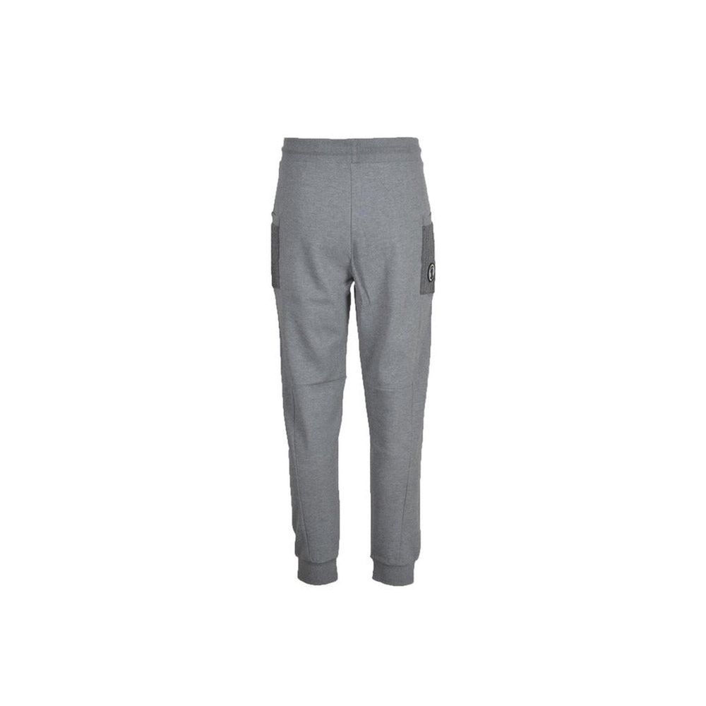 Bikkembergs Gray Cotton Joggers (Workout Pants) | Regal Royce