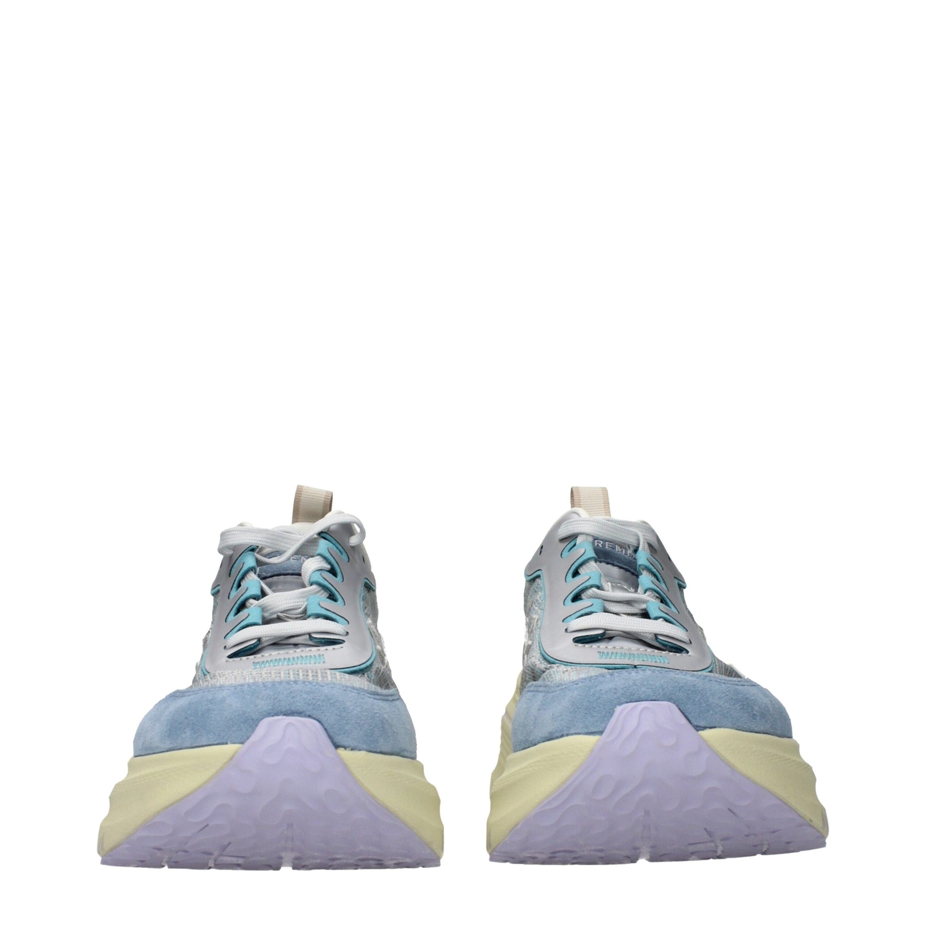 Premiata Light Blue Fabric Sneakers | Regal Royce