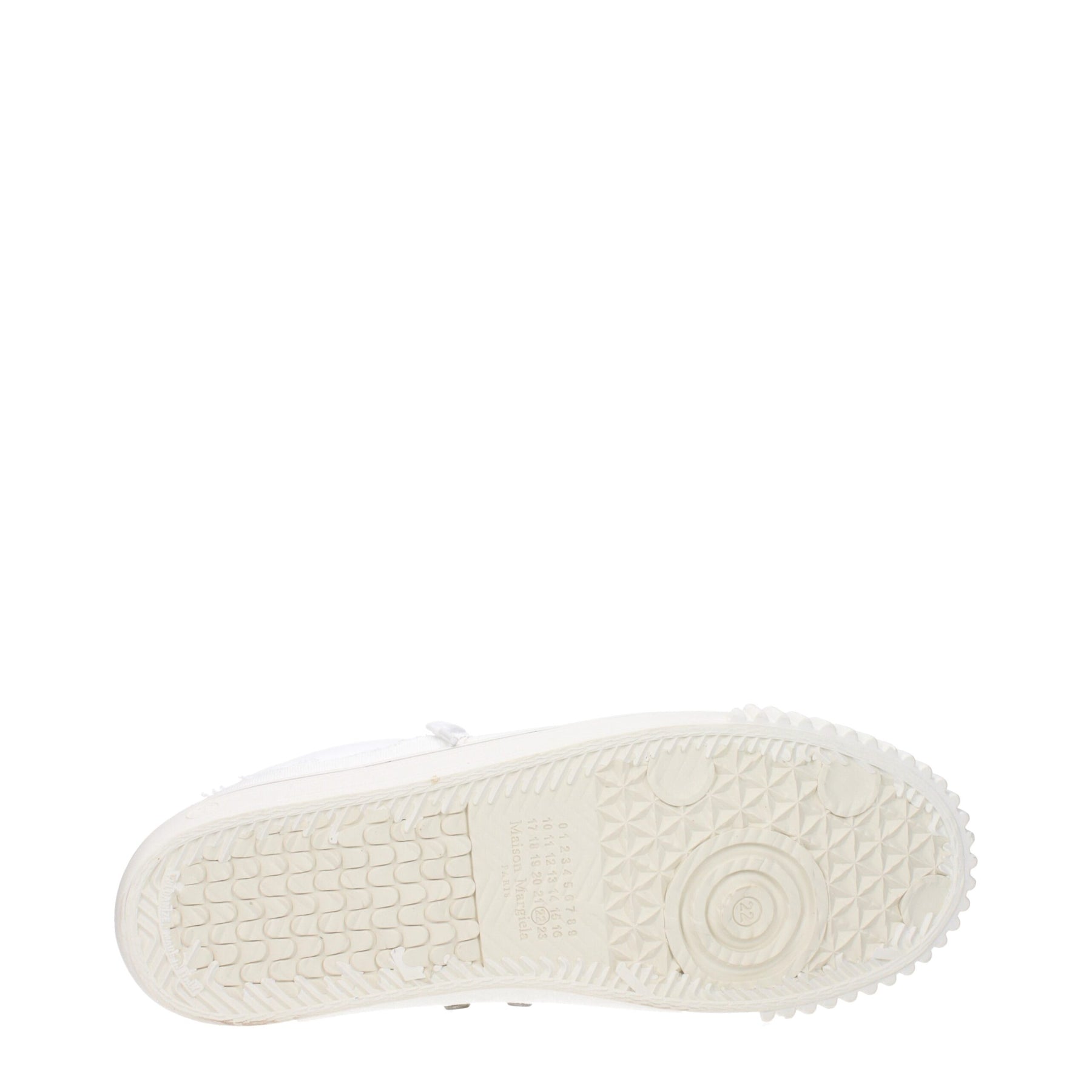 Maison Margiela White Leather Low Top Sneakers | Regal Royce