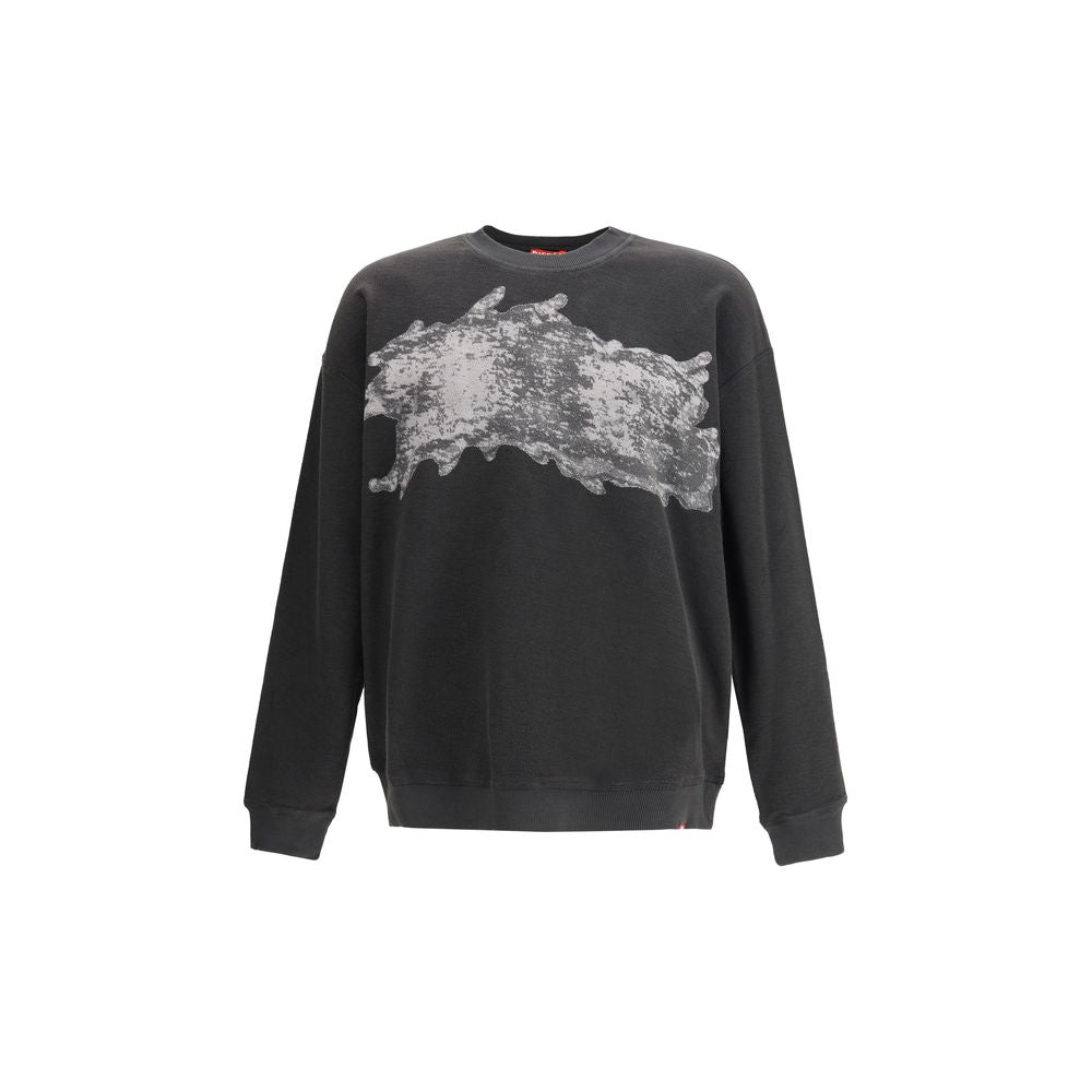 Diesel Black Cotton Sweatshirt | Regal Royce