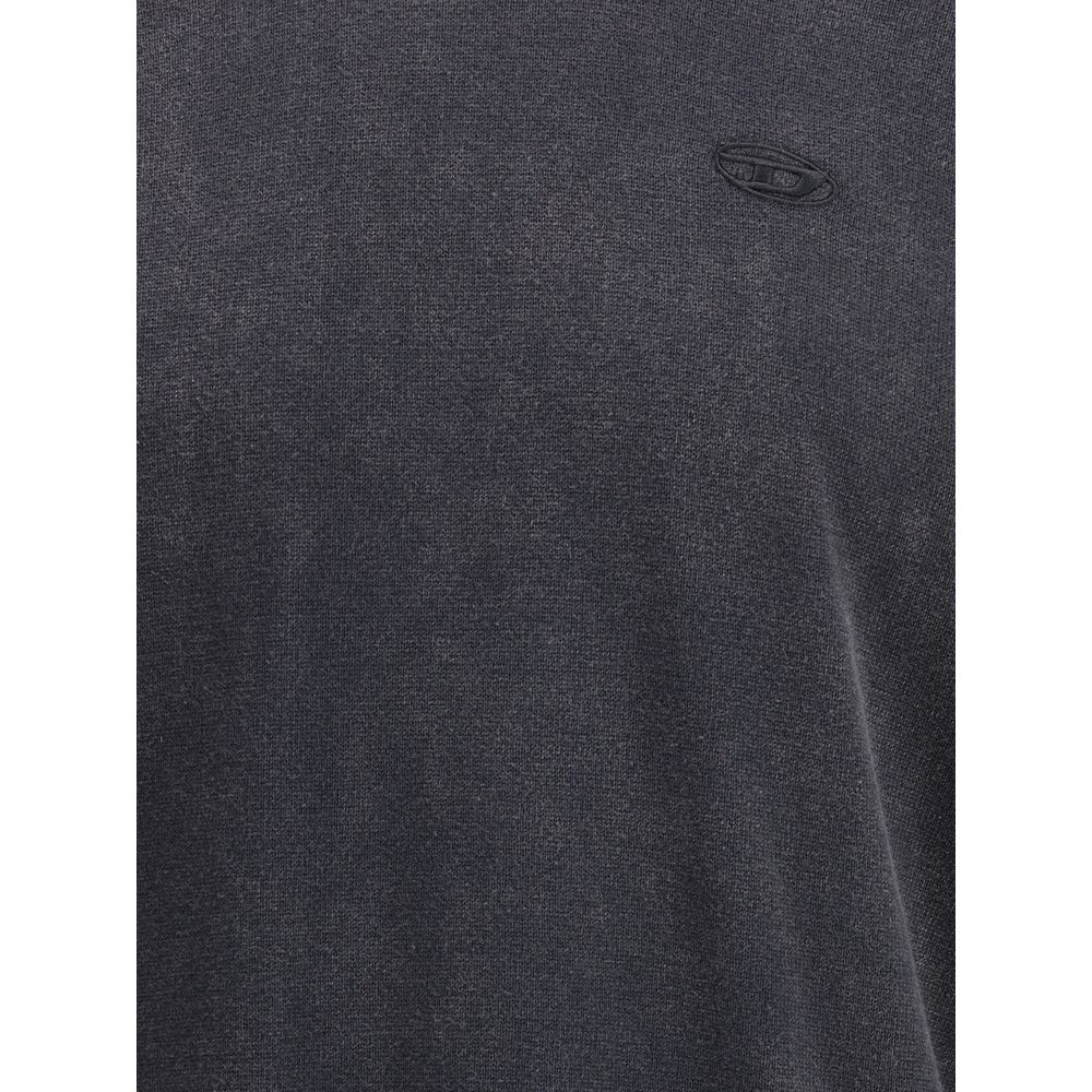 Diesel Gray Cotton Sweatshirt | Regal Royce
