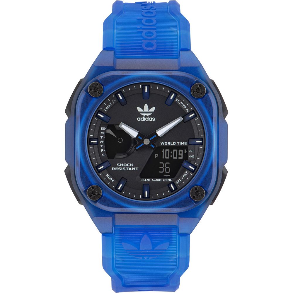 Adidas Blue Rubber Sport Watch | Regal Royce