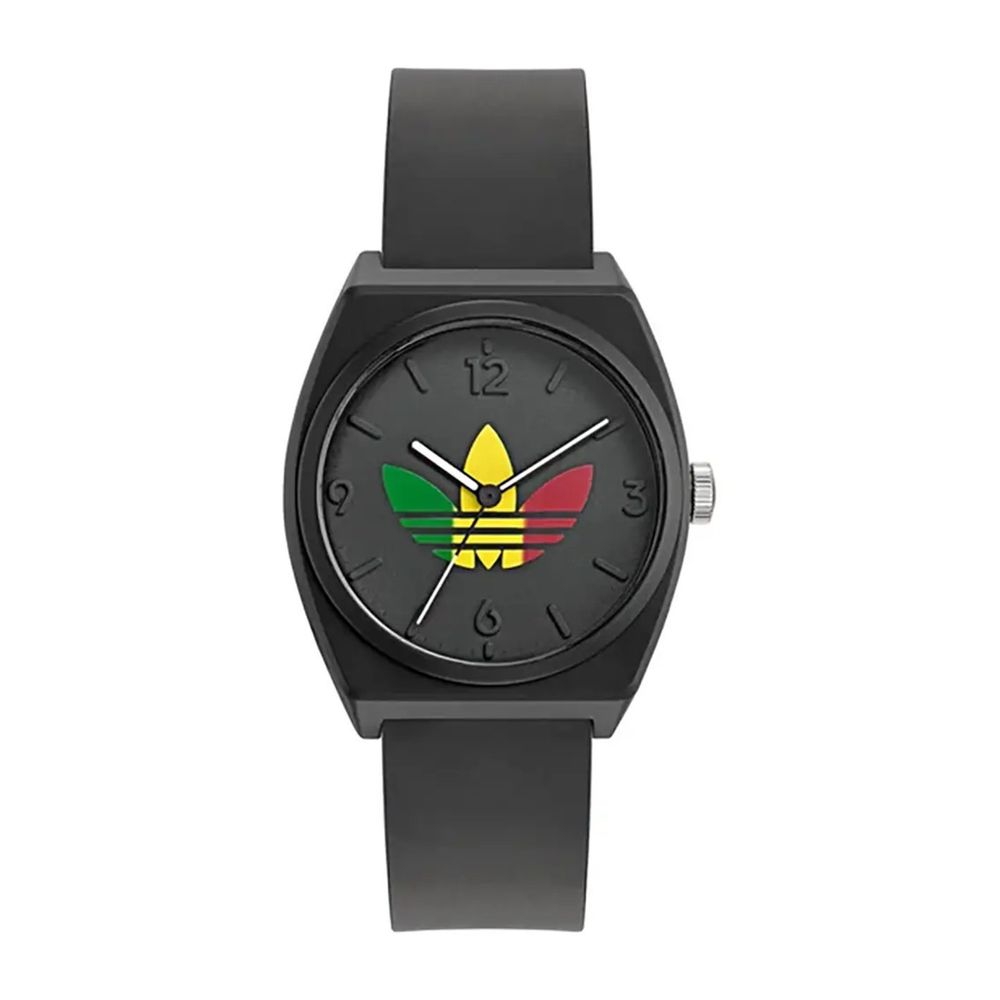 Adidas Black Synthetic Dress Watch | Regal Royce