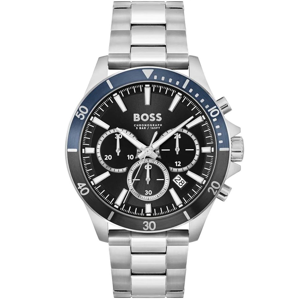 Hugo Boss Gray Stainless Steel Dress Watch | Regal Royce