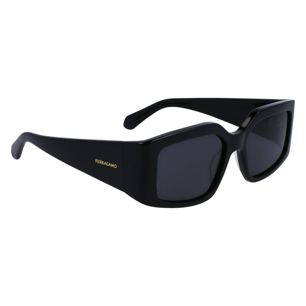Ferragamo Black Acetate Sunglasses | Regal Royce