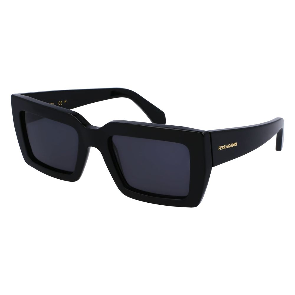 Ferragamo Black Acetate Sunglasses | Regal Royce