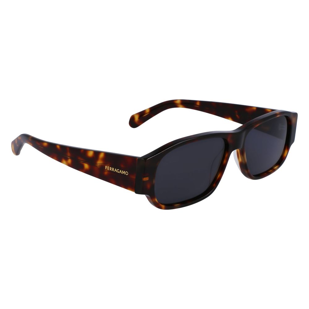 Ferragamo Brown Acetate Sunglasses | Regal Royce