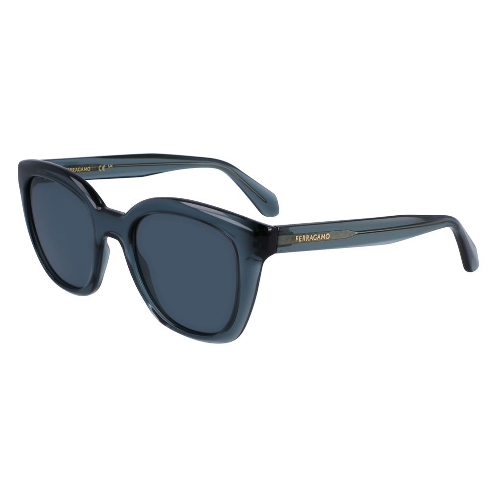 Ferragamo Blue Injected Sunglasses | Regal Royce
