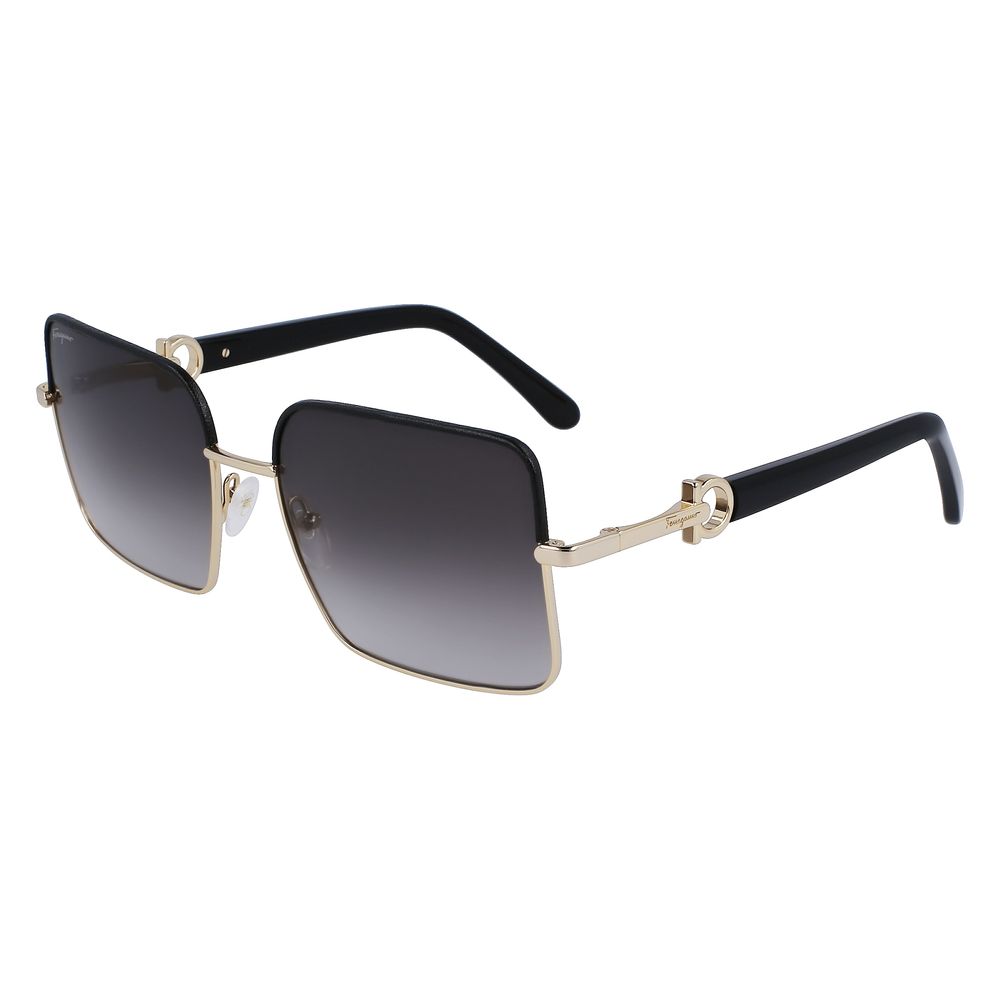 Ferragamo Gold Metal Sunglasses | Regal Royce