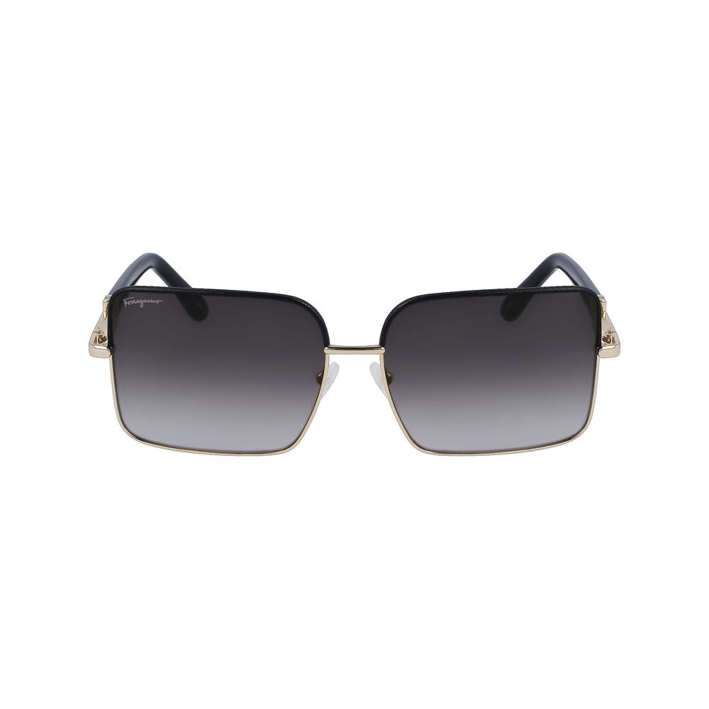 Ferragamo Gold Metal Sunglasses | Regal Royce