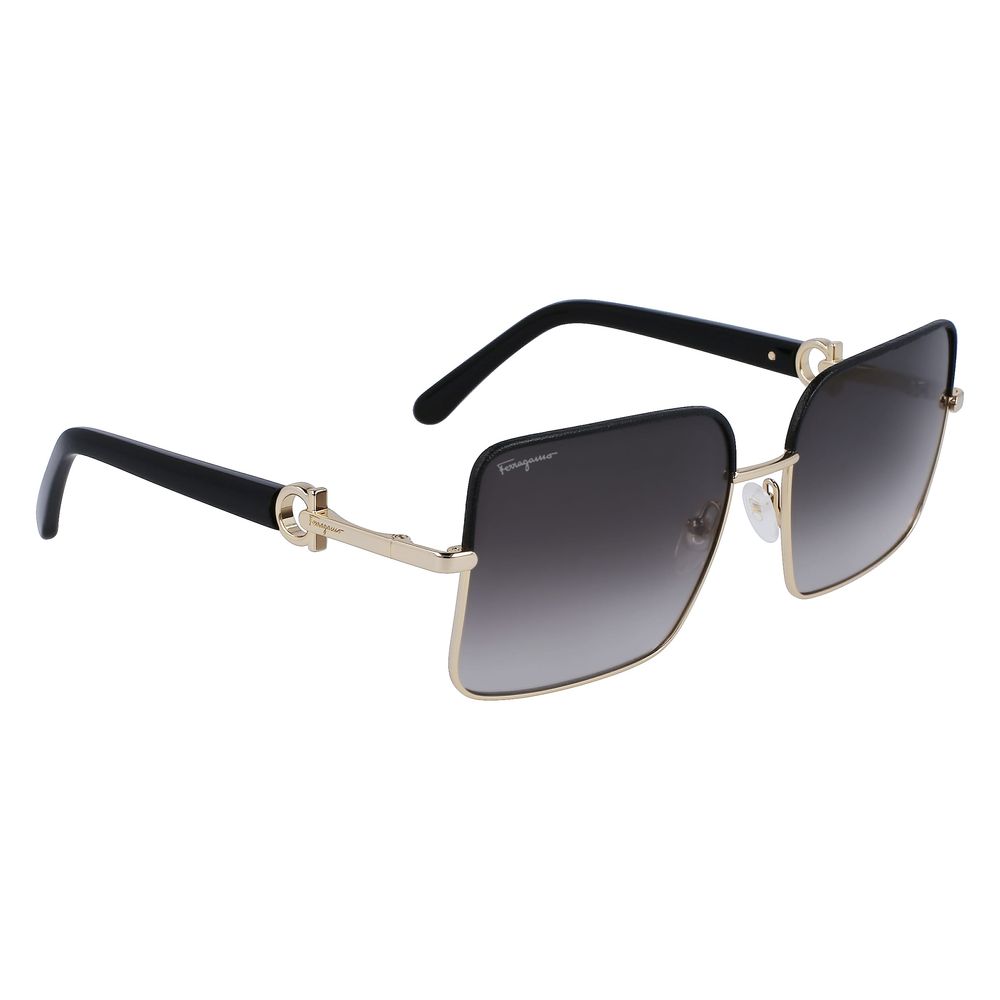 Ferragamo Gold Metal Sunglasses | Regal Royce