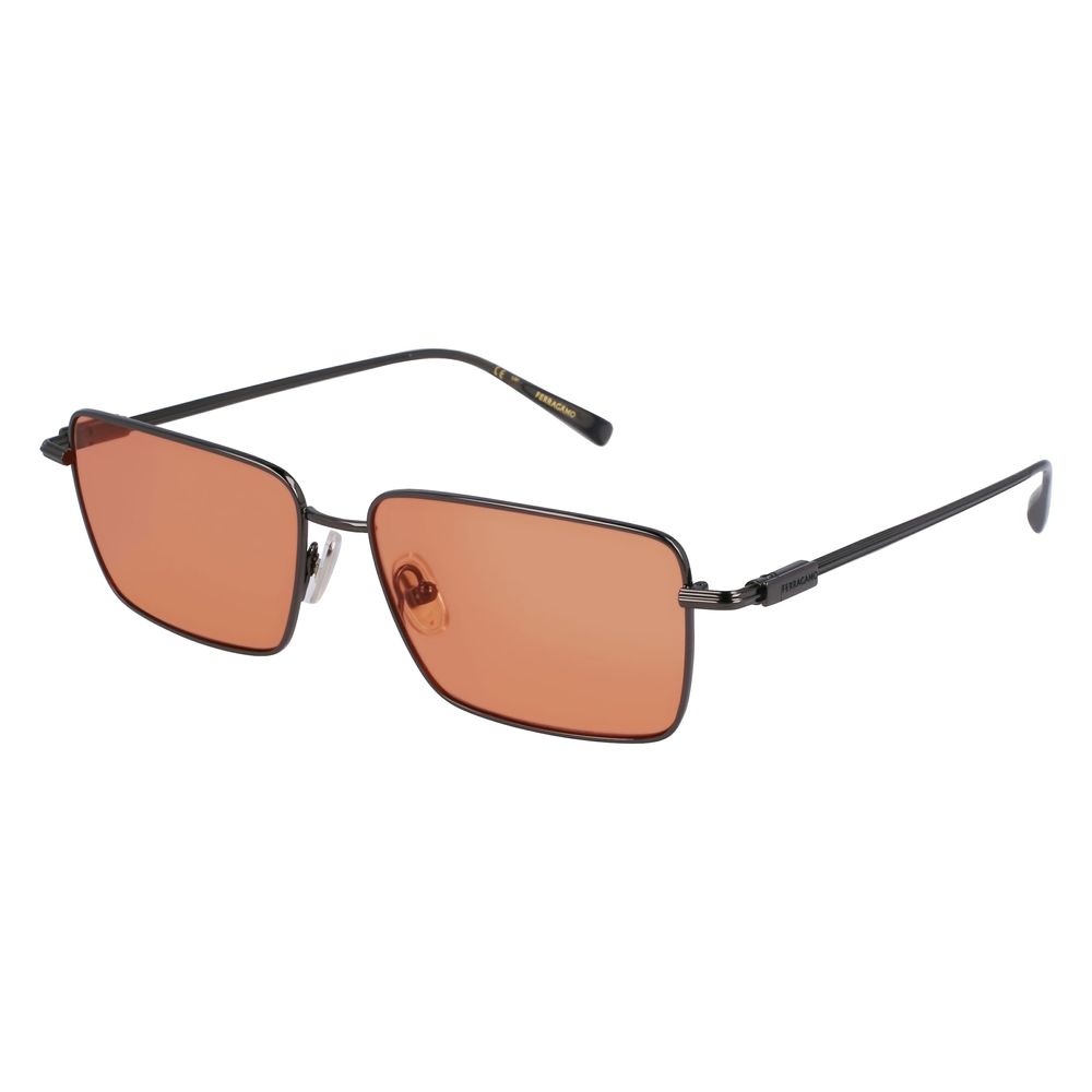 Ferragamo Gray Metal Sunglasses | Regal Royce
