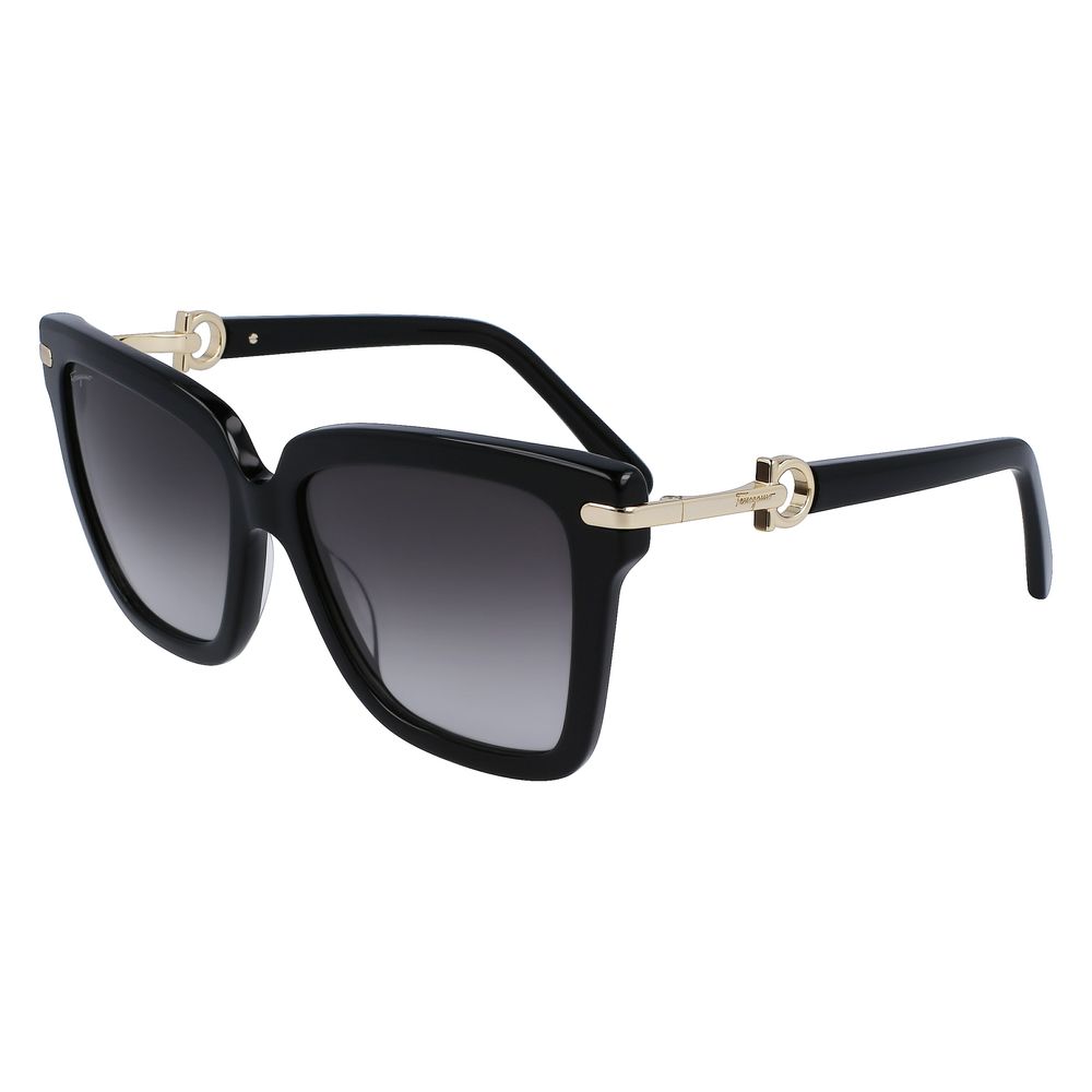 Ferragamo Black Acetate Sunglasses | Regal Royce