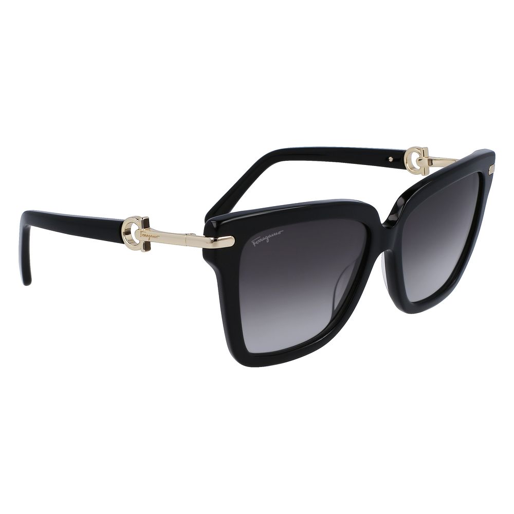 Ferragamo Black Acetate Sunglasses | Regal Royce