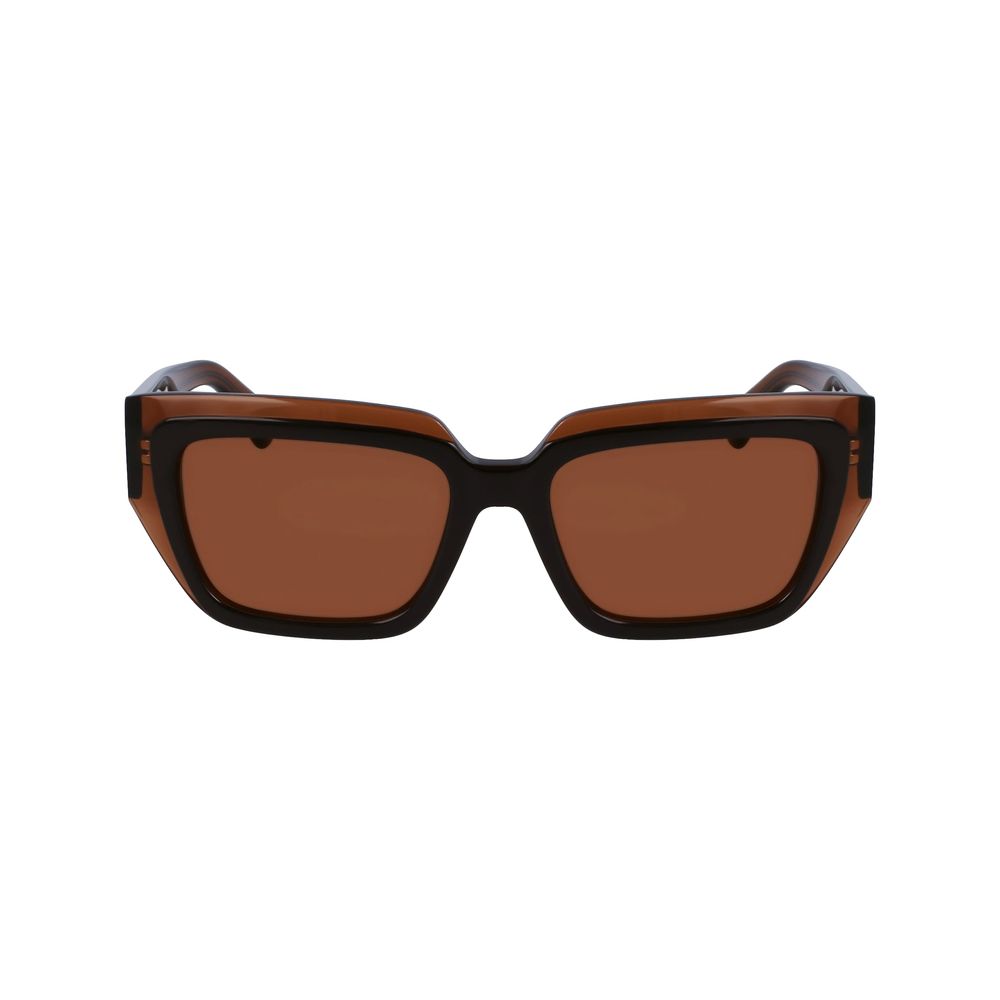 Ferragamo Brown Acetate Sunglasses | Regal Royce