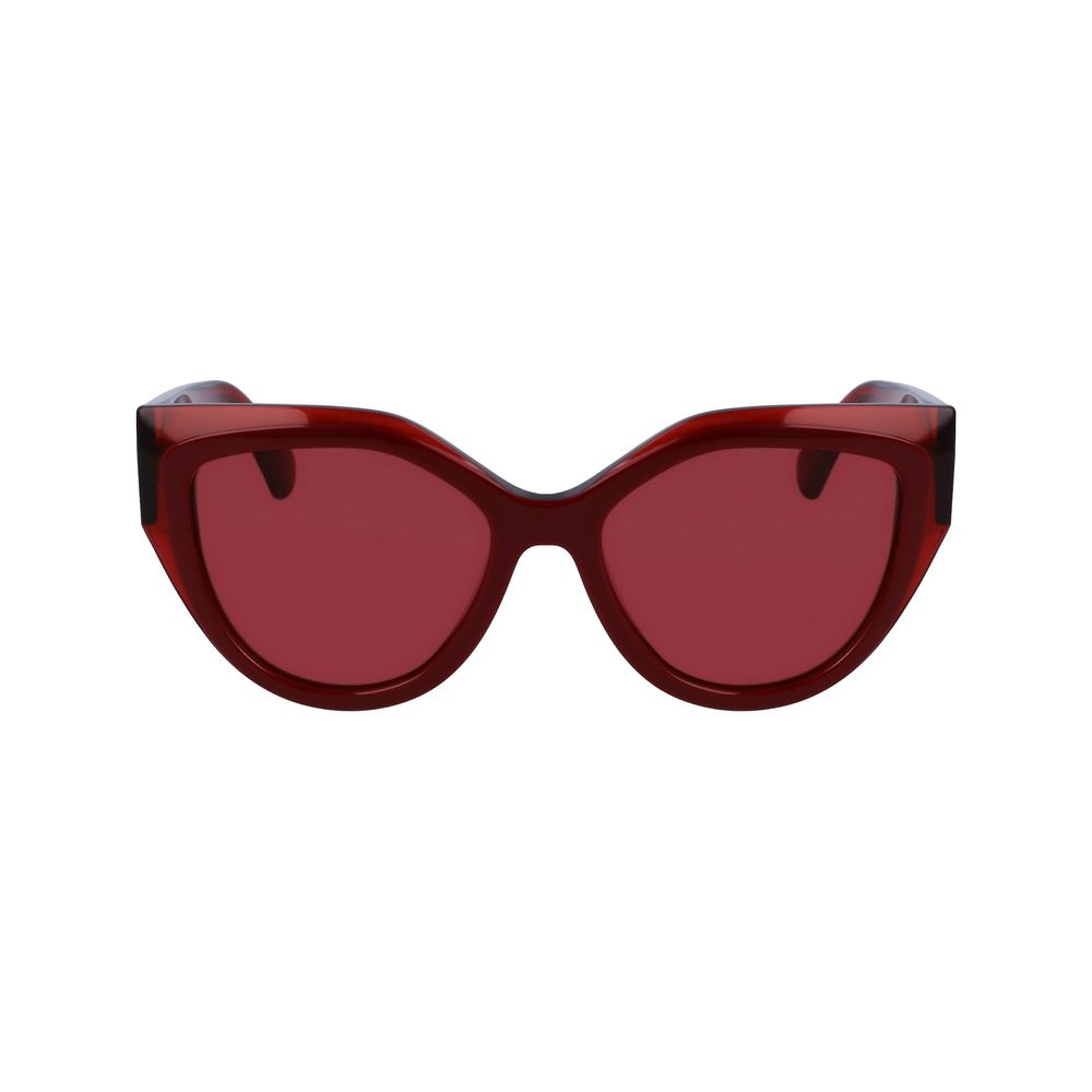 Ferragamo Red Acetate Sunglasses | Regal Royce