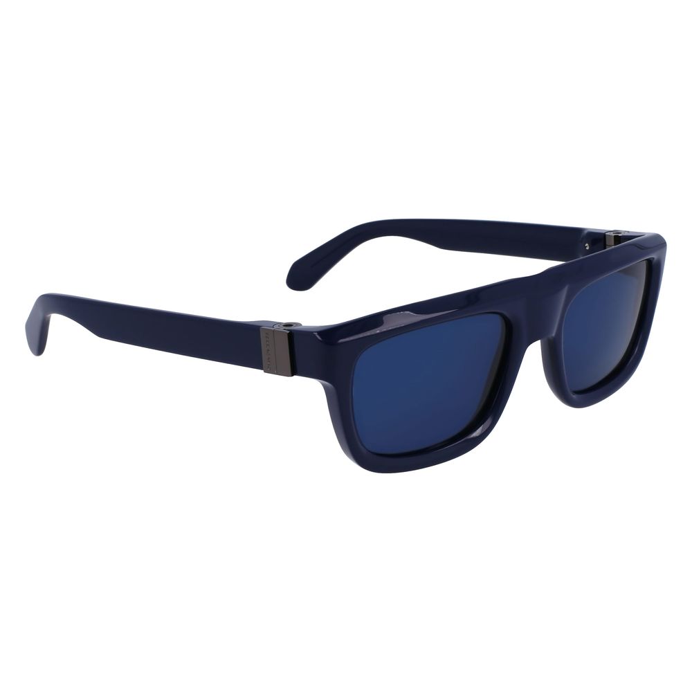 Ferragamo Blue Acetate Sunglasses | Regal Royce