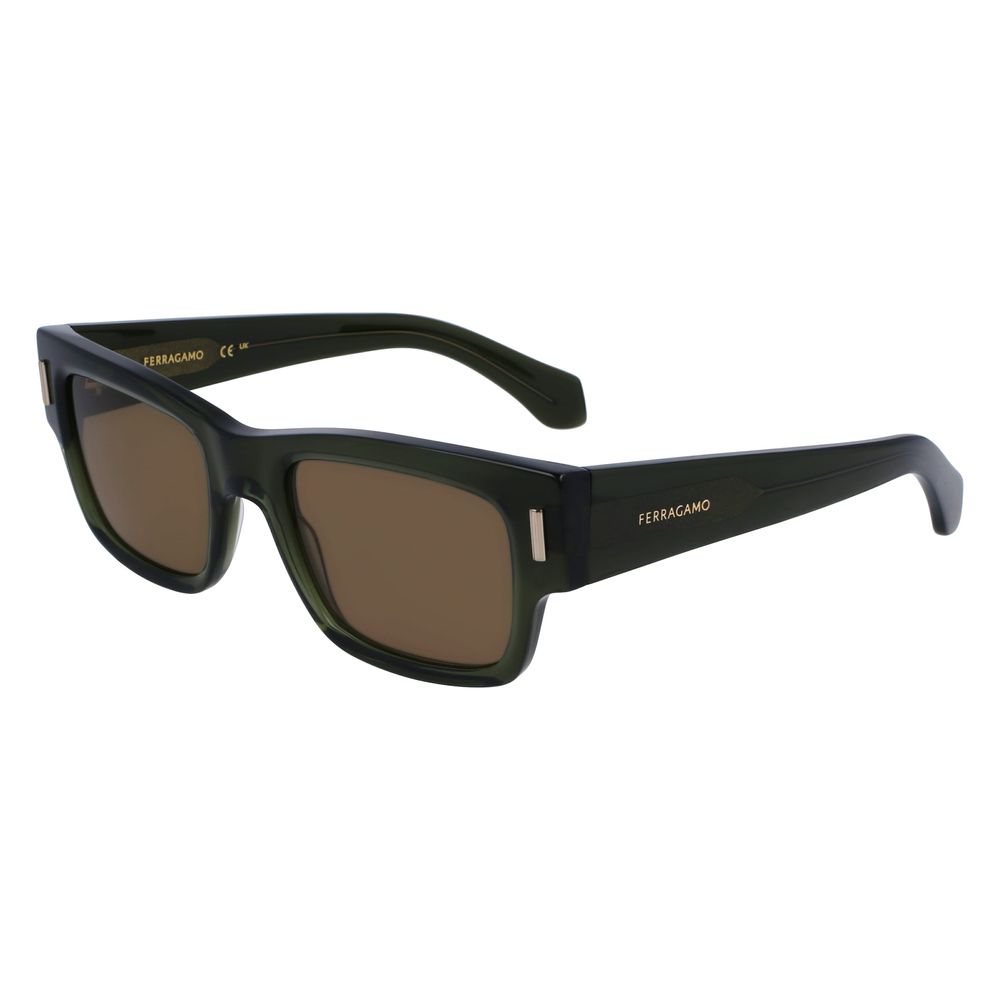 Ferragamo Brown Acetate Sunglasses | Regal Royce