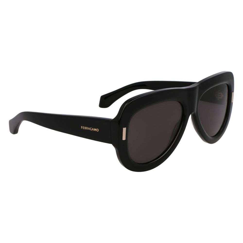 Ferragamo Black Acetate Sunglasses | Regal Royce
