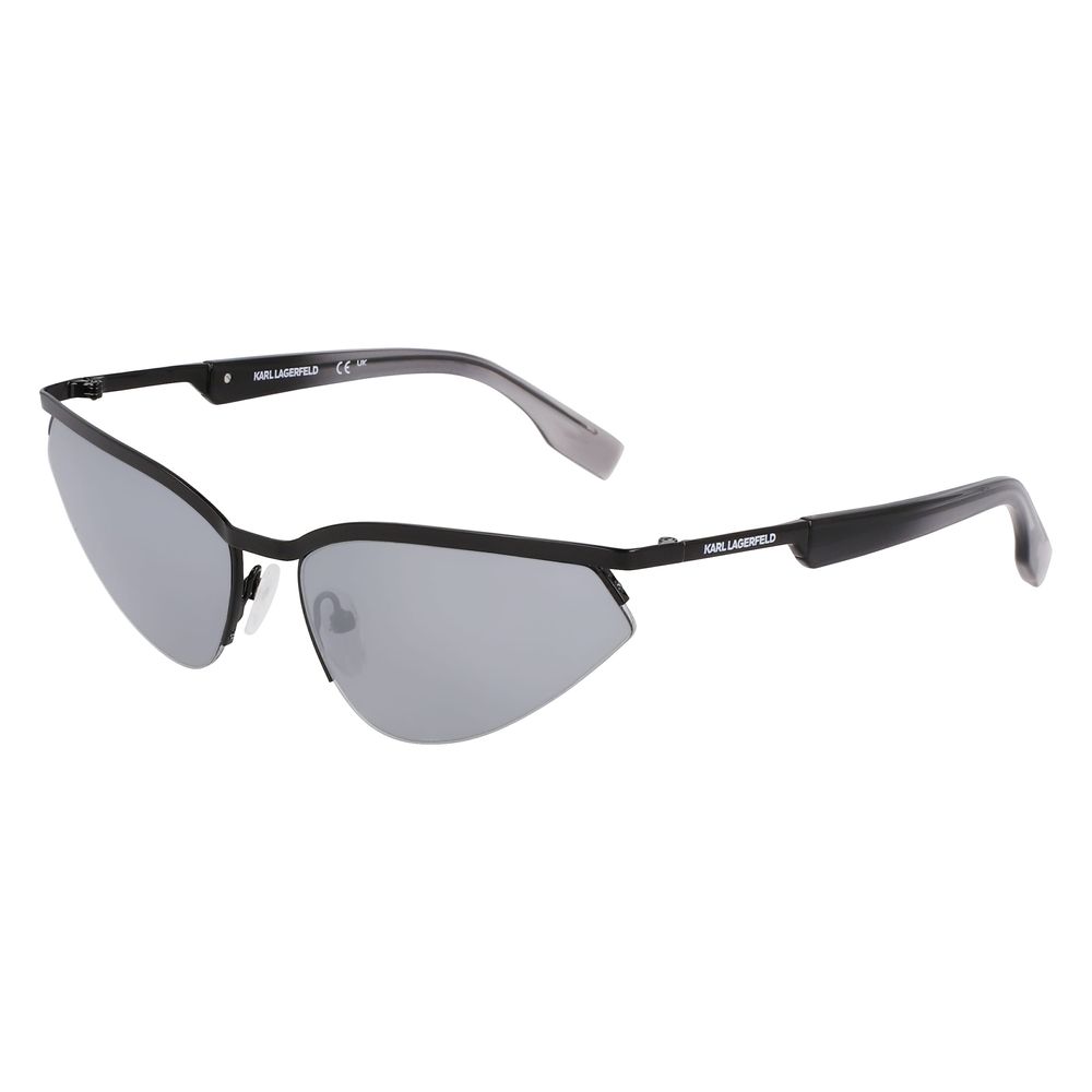 Karl Lagerfeld Black Metal Sunglasses | Regal Royce