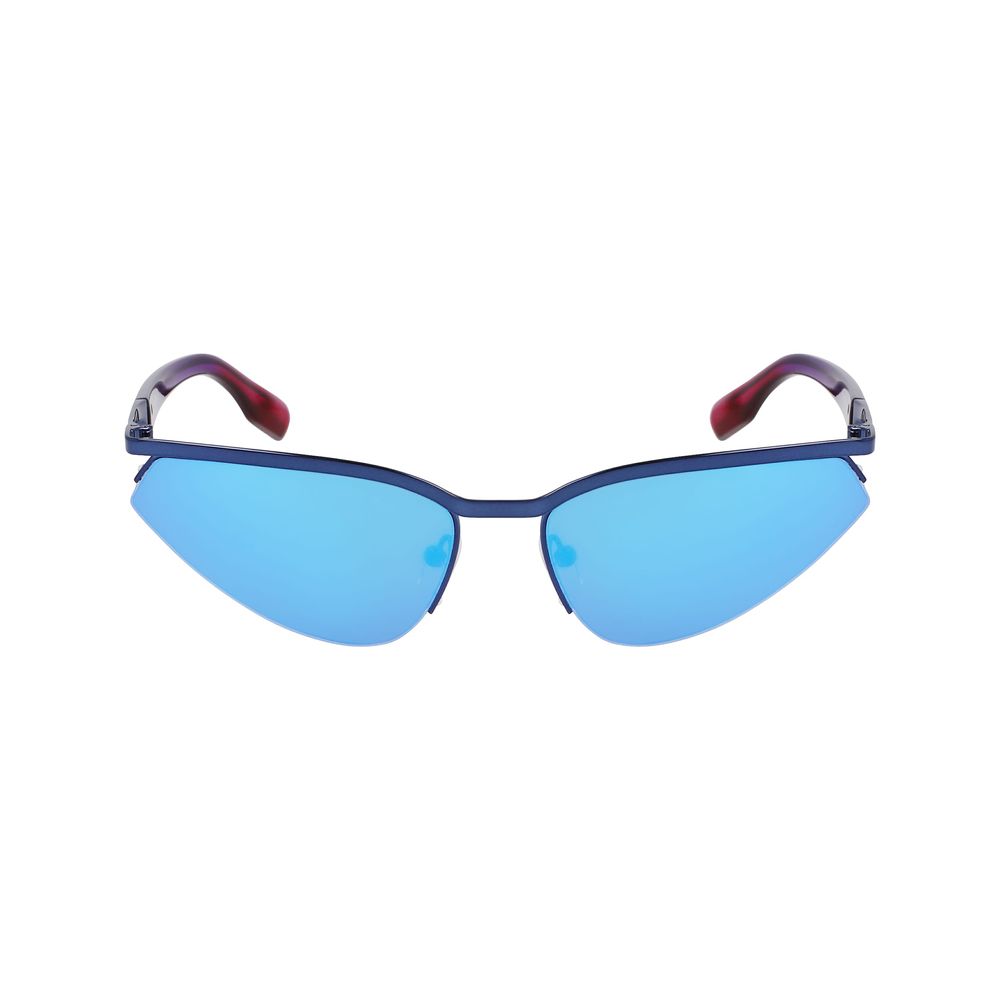Karl Lagerfeld Blue Metal Sunglasses | Regal Royce